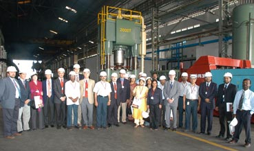 Bay Forge: Inauguration Ceremony of the 2000 Ton Forging Press