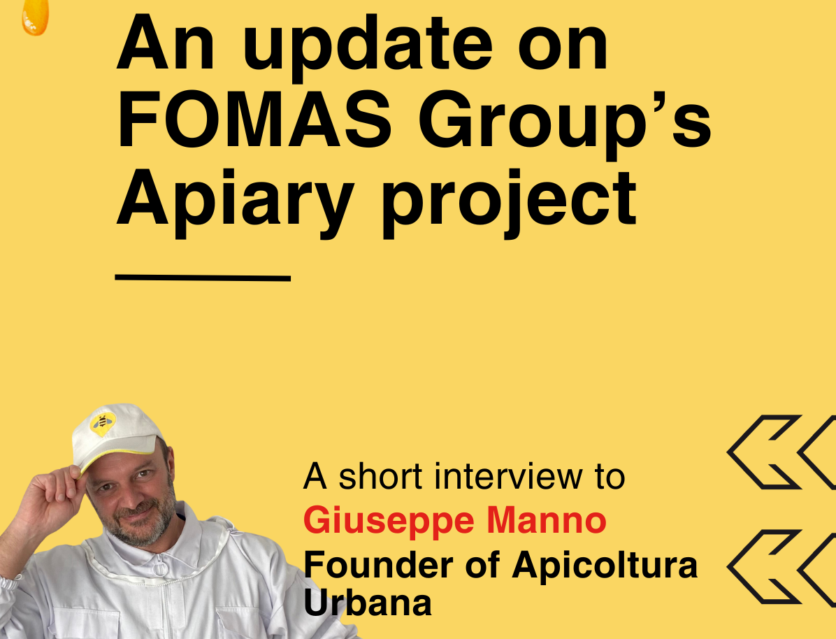 A short interview to Giuseppe Manno, Founder of Apicoltura Urbana