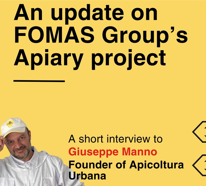 A short interview to Giuseppe Manno, Founder of Apicoltura Urbana