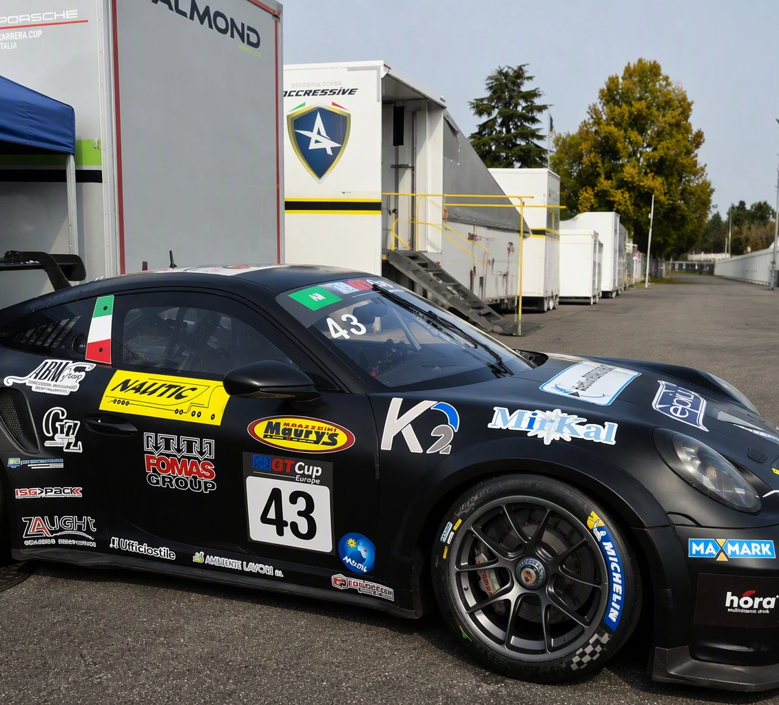 FOMAS Group Supports SP Racing: Passion, Performance and Team Spirit at the 2025 GT Cup Europe