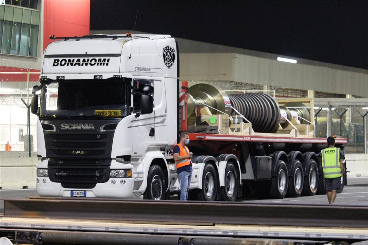 Rotore-Fomas-spedizione-Frach-Italia-da-Malpensa-